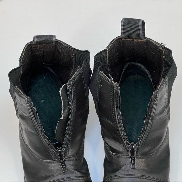 Somerset Boots Paddock English Riding Kids Equestrian Black Faux Leather 12 - Picture 12 of 15